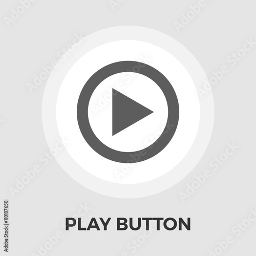 Free Download Play flat icon - GFXLoad