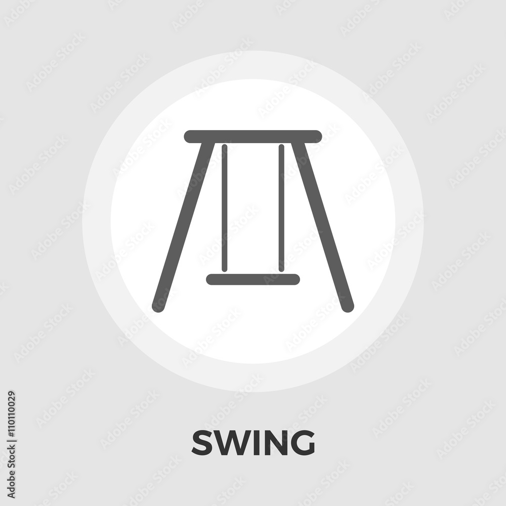 Swing vector flat icon Swing vector flat icon