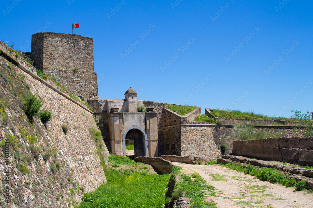 castle Juromenha in Portugal