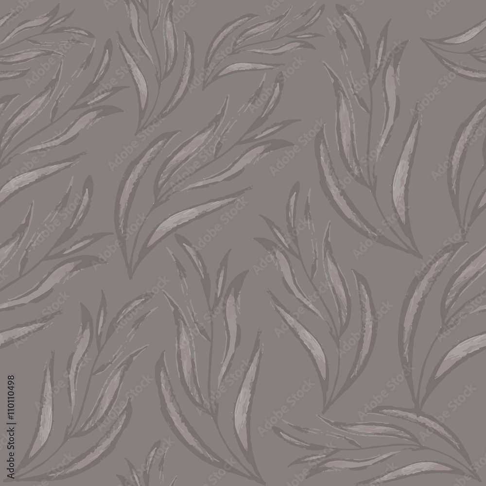 Seamless pattern with leaves Seamless pattern with leaves