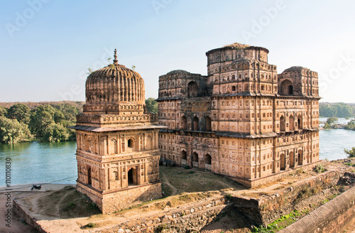 Fotografie Famous historical buildings of Cinotaphs built in India.
