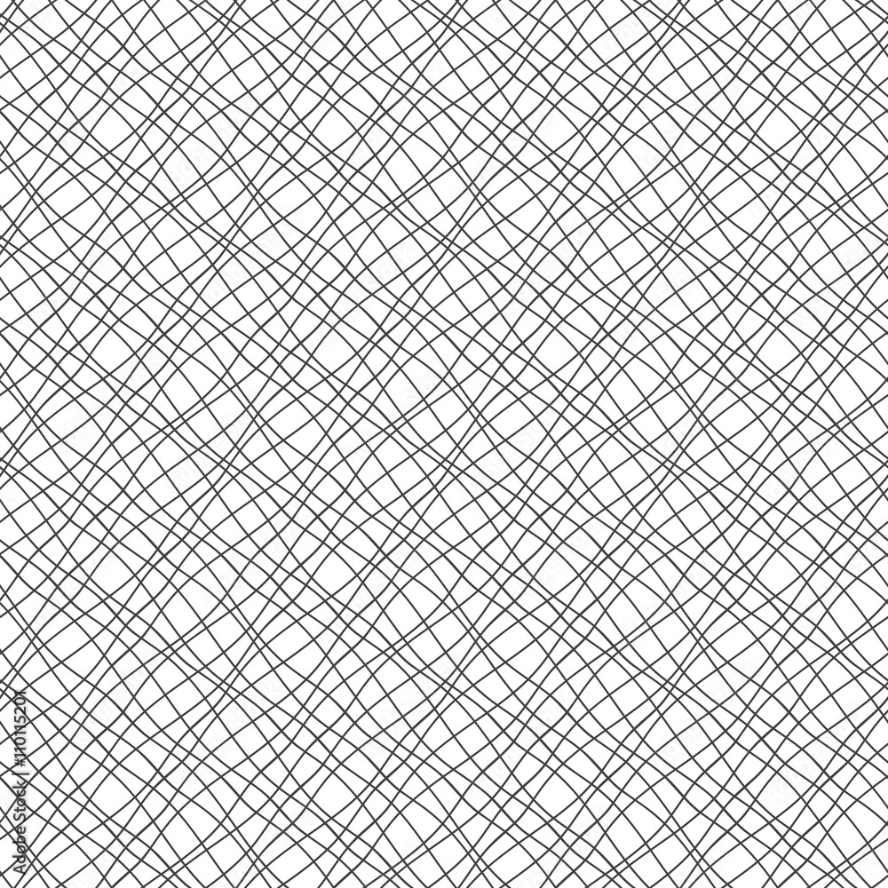Seamless pattern with crossed wavy lines Seamless pattern with crossed wavy lines