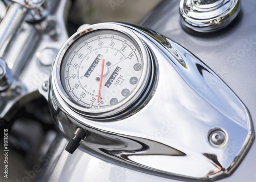 Motorcycle speedometer