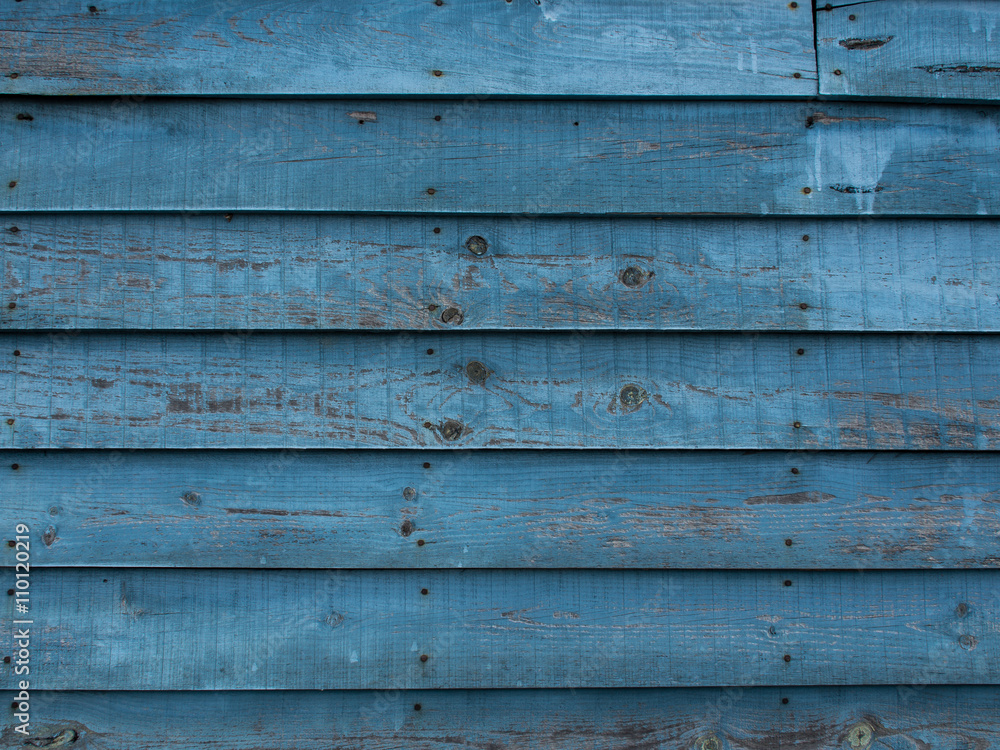 Fototapeta premium old blue wooden background