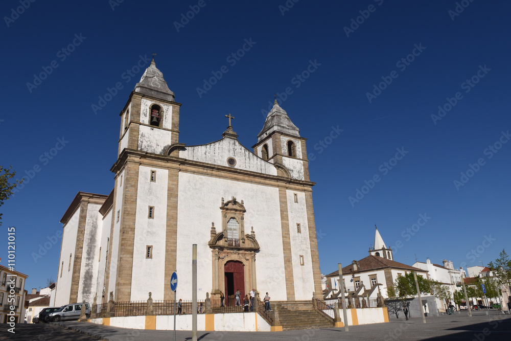 Santa Maria da Devesa, church , Castelo de Vide ,village, Alente Santa Maria da Devesa, church , Castelo de Vide ,village, Alente