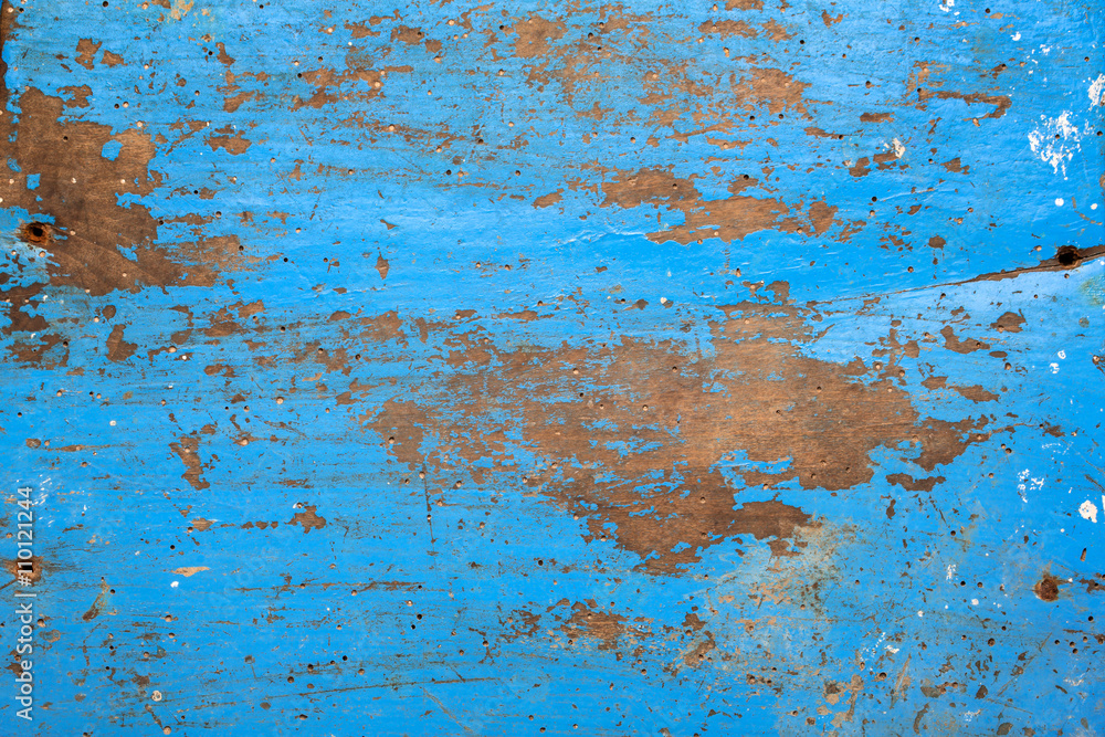 texture/background - blue wooden board with chipping paint and scratches texture/background - blue wooden board with chipping paint and scratches