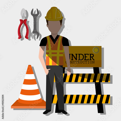 construction worker design 