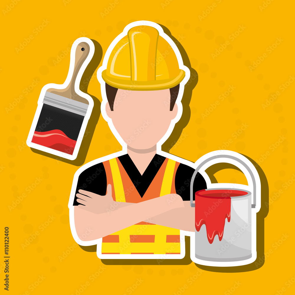 construction worker design 