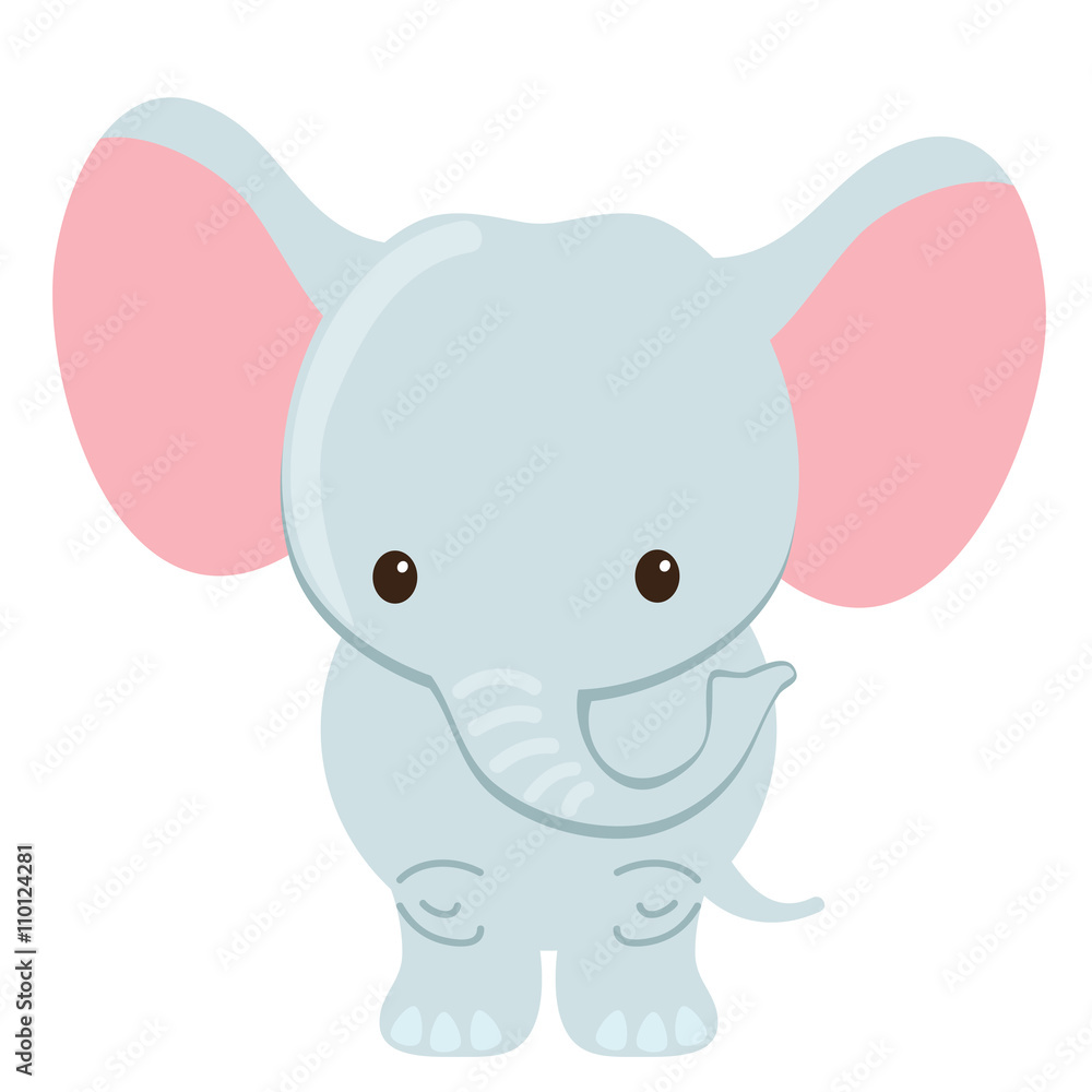 Elephant vector illustration 
