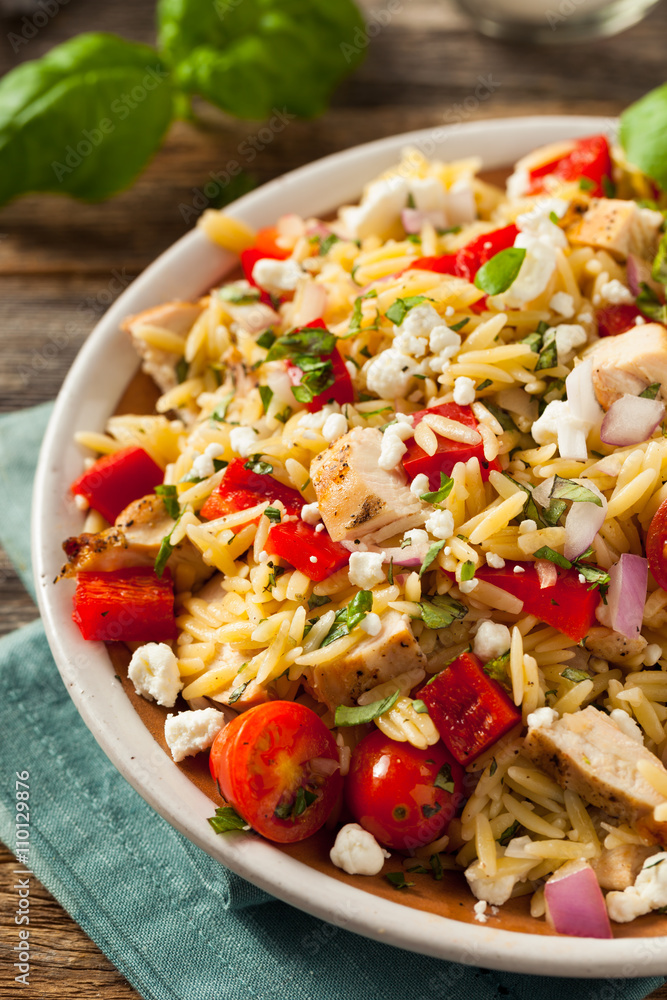 Homemade Chicken Orzo Salad Homemade Chicken Orzo Salad