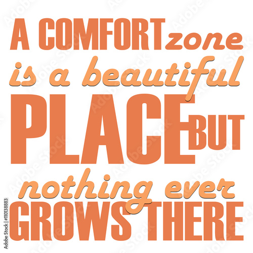 Wallpaper Mural Comfort Zone Exit Text Design Torontodigital.ca