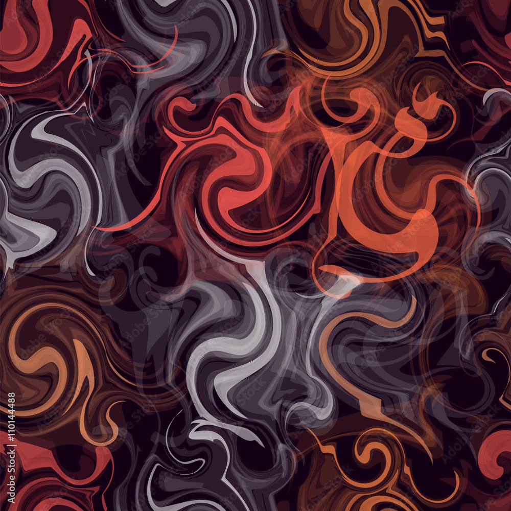 Seamless pattern with colorful transparent grunge swirled chaot Seamless pattern with colorful transparent grunge swirled chaot