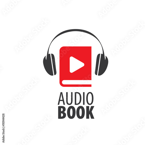 Audiobook. Vector logo template