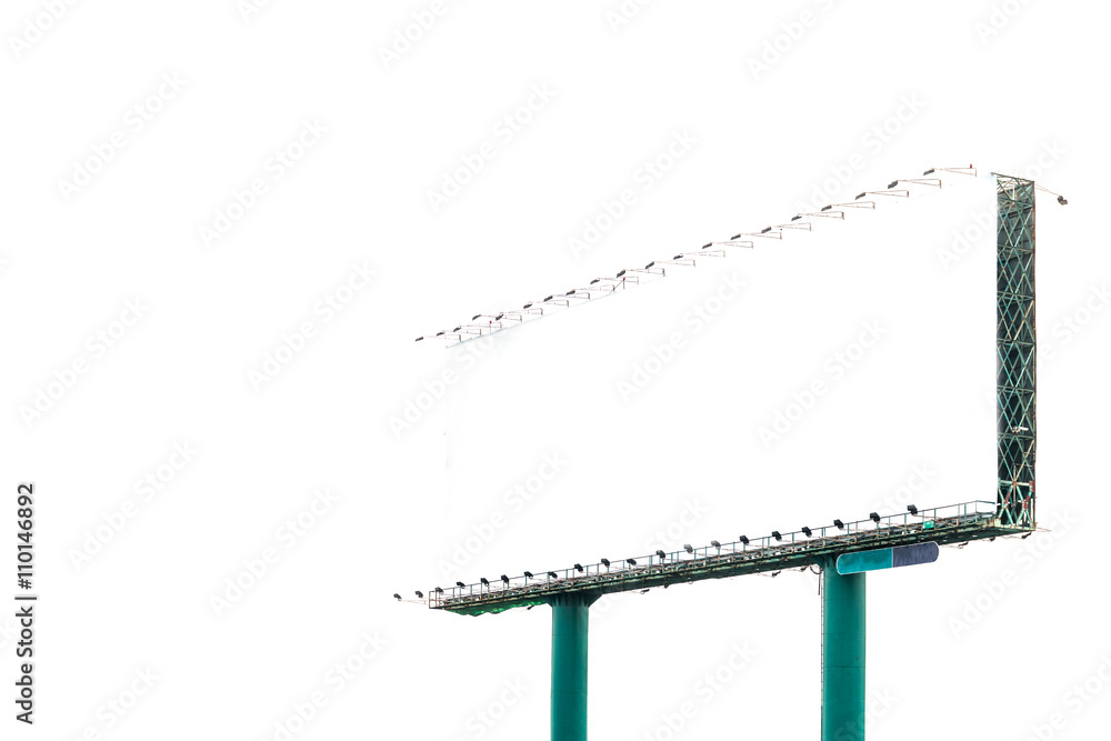 Obraz premium Blank billboard. Useful for your advertising.