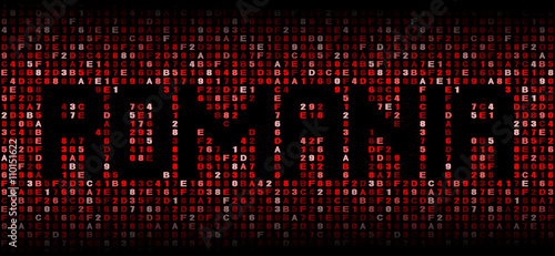 Wallpaper Mural Romania text on hex code illustration Torontodigital.ca