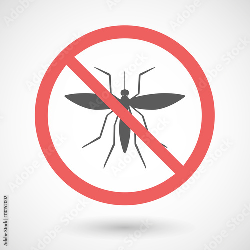 Forbidden vector signal with   a mosquito