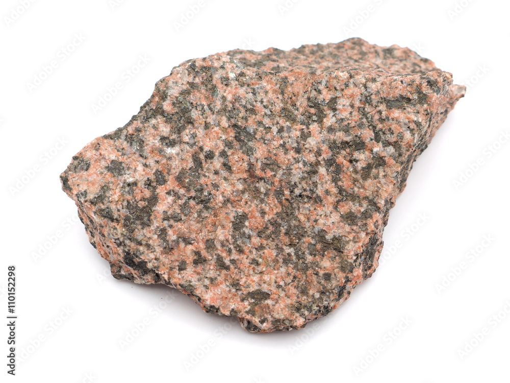 granite on a white background granite on a white background