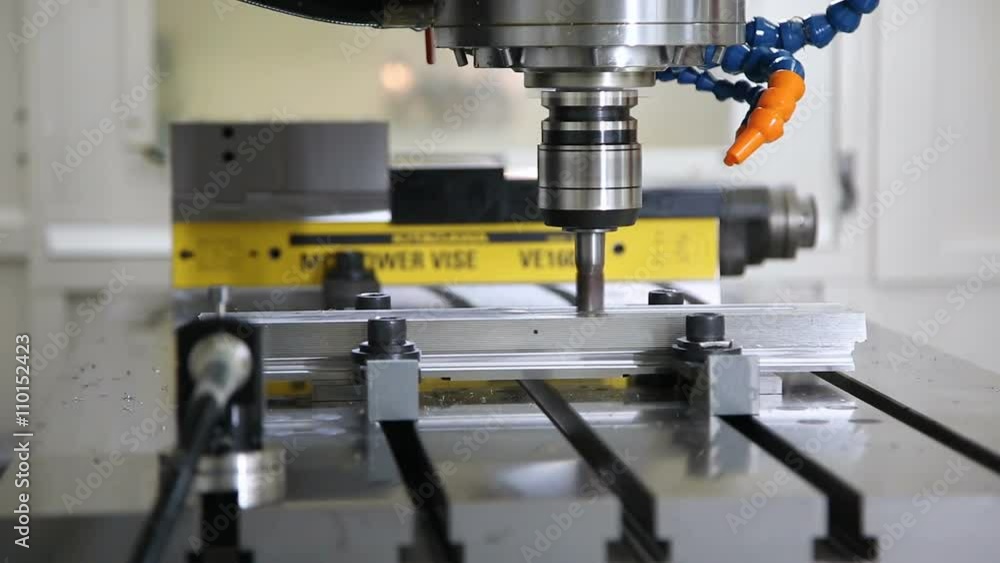 milled metal on the machine milled metal on the machine