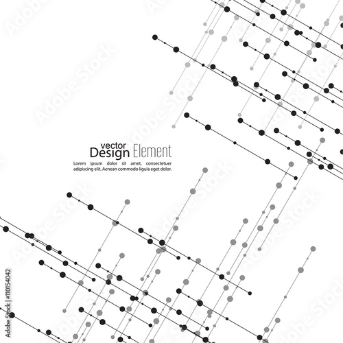 Virtual abstract background
