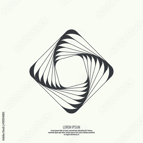 Abstract background with geometric shapes