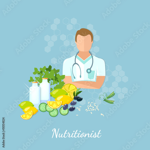 Nutritionist healthy eating diet