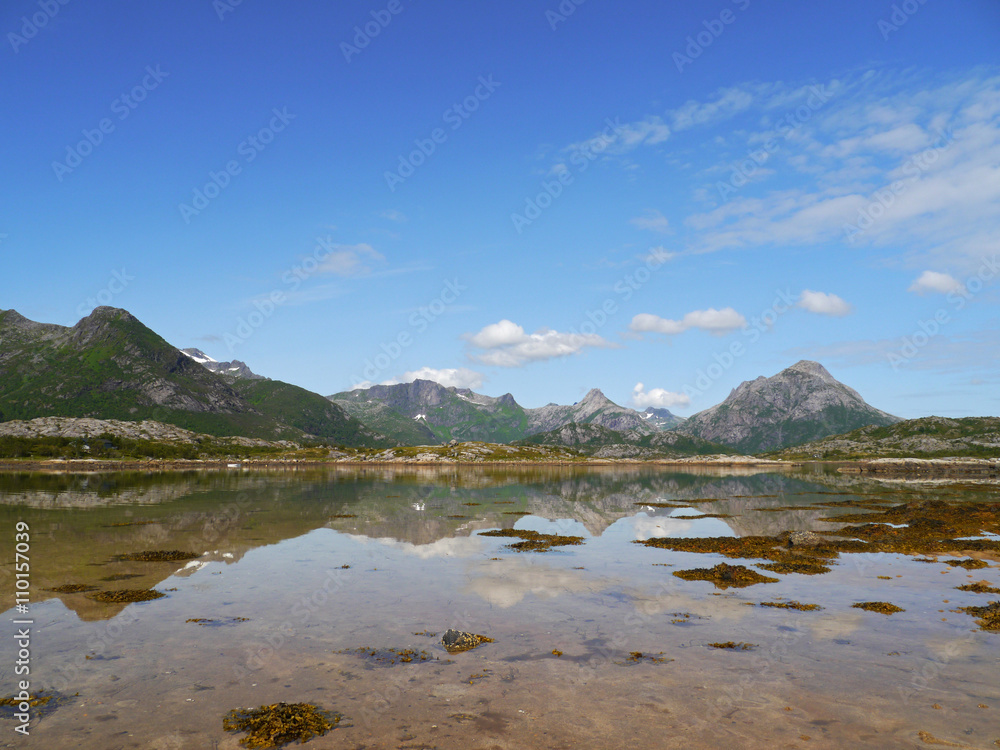 Vatterfjordpollen, Austvagoy, Lofoten