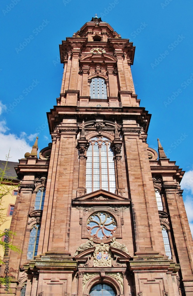 Turm der Neubaukirche, Würzburg Turm der Neubaukirche, Würzburg