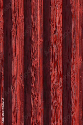Red wall in the falu colors photo