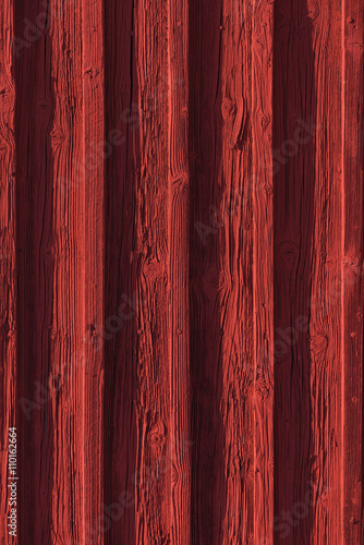 Red wall in the falu colors