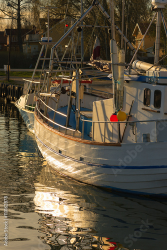 Warm light over the fishing...