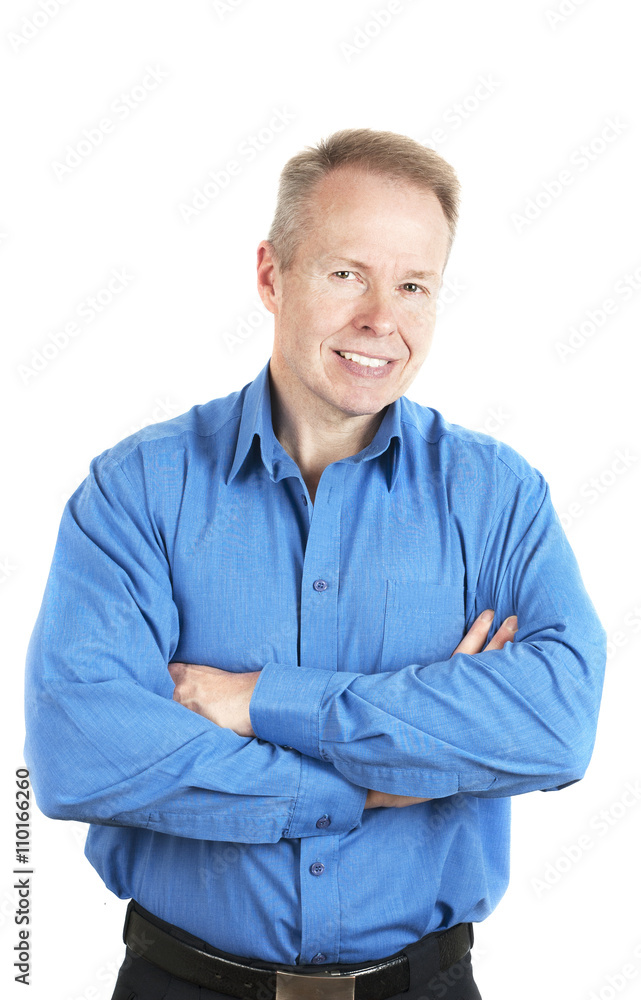 Handsome business man smiling isolated on white background Handsome business man smiling isolated on white background