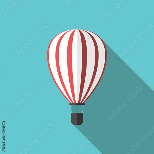 Beautiful hot air balloon