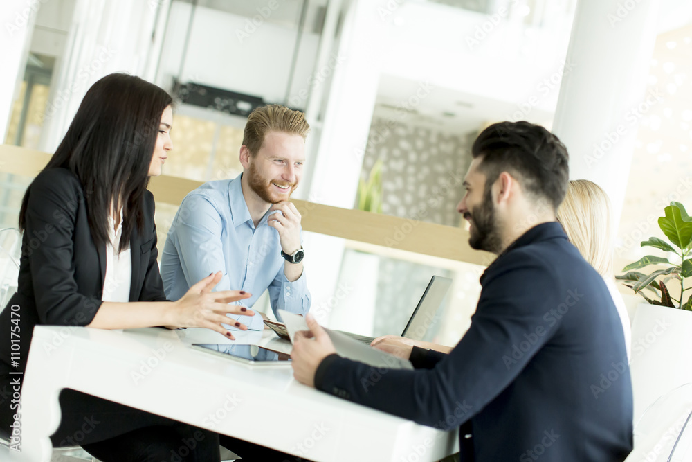 Business people working together in the office Business people working together in the office