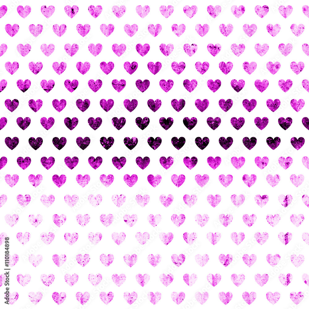 Abstract background with hearts.