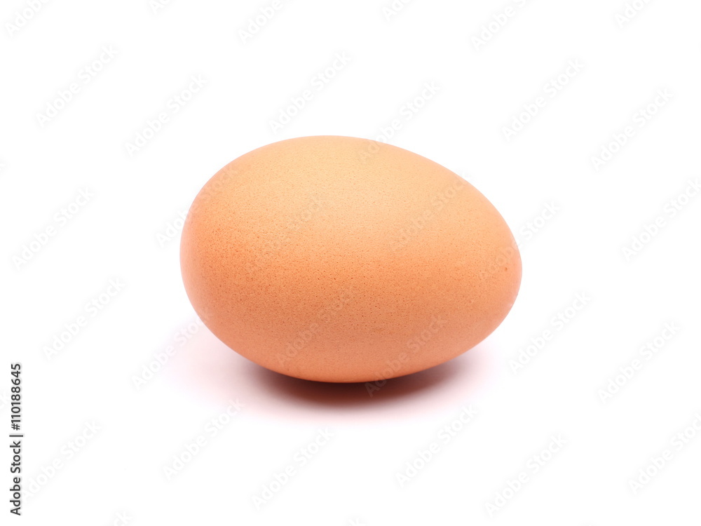 organic egg isolated on white background organic egg isolated on white background