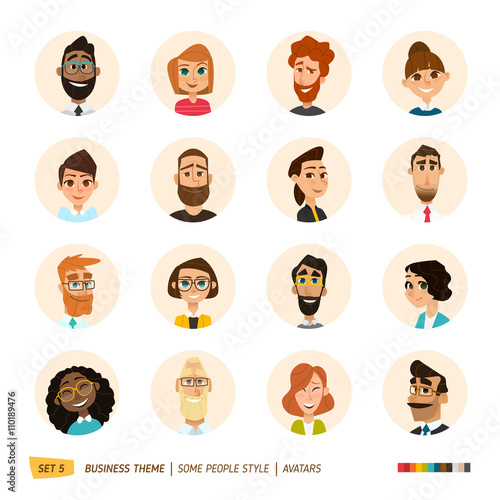 People avatars collection 