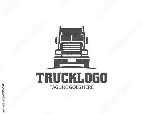 Truck Logo, cargo logo, delivery cargo trucks, Logistic logo