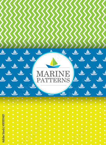 Marine patterns