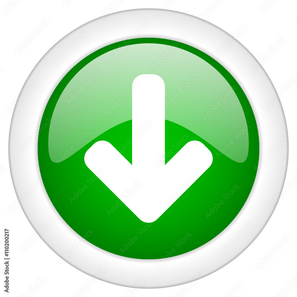arrow round glossy green vector icon on transparent background isolated arrow round glossy green vector icon on transparent background isolated
