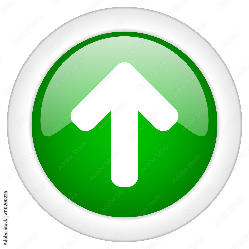 arrow round glossy green vector icon on transparent background isolated arrow round glossy green vector icon on transparent background isolated