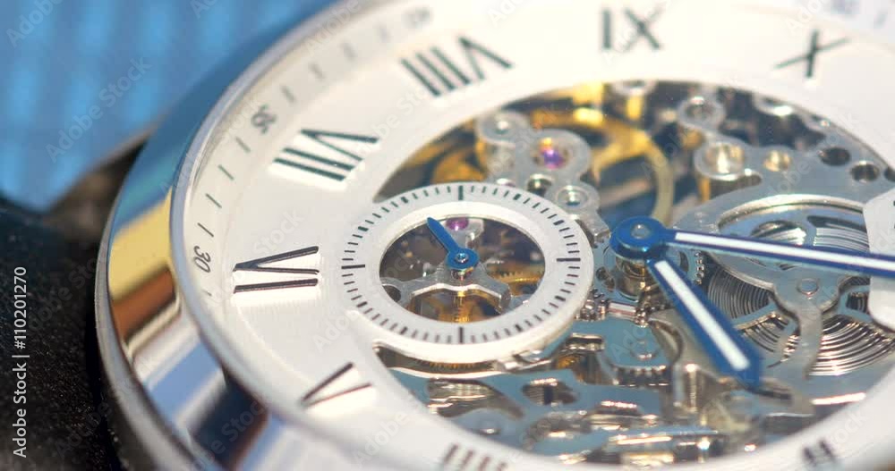 Automatic Men Watch With Visible Mechanism Automatic Men Watch With Visible Mechanism