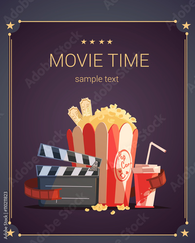 Movie Time Poster