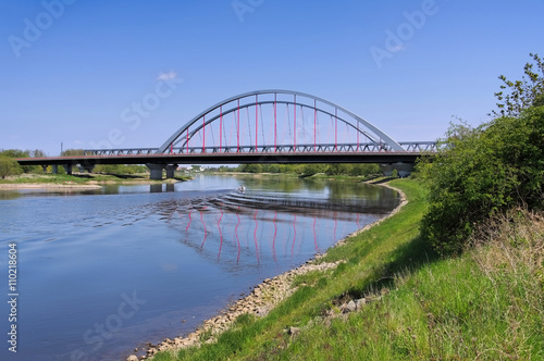 Wittenberg Elbbruecke - Wittenberg, the bridge and river Elbe