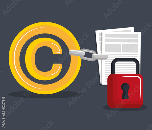 copyright symbol design 