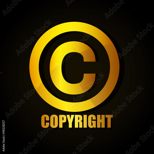 copyright symbol design 