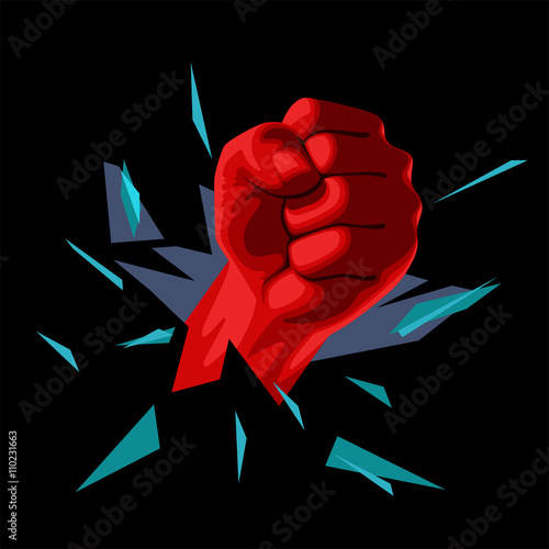Crushing fist