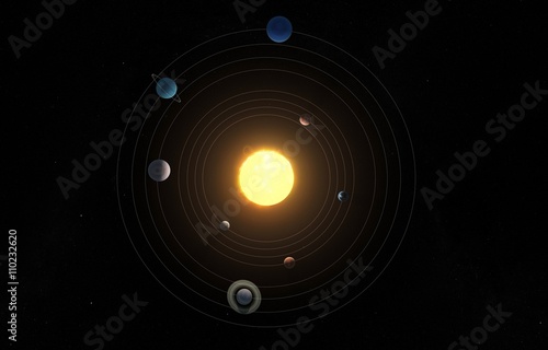 Solar system, artwork