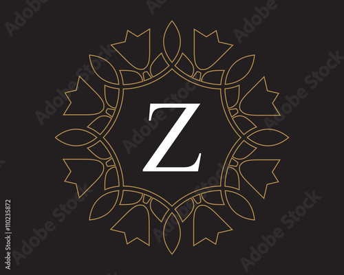 Z Monogram Vintage Classic Letter Logo for Luxury  Business