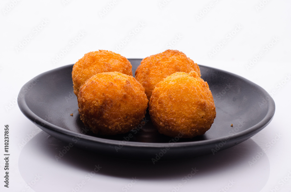 Deep Fried Rice Balls Deep Fried Rice Balls
