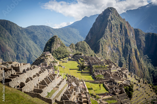 Nice view of Machu Picchu, Peru, South America